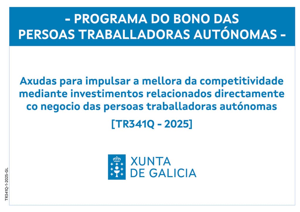 Programa do bono das persoas traballadoras autónomas